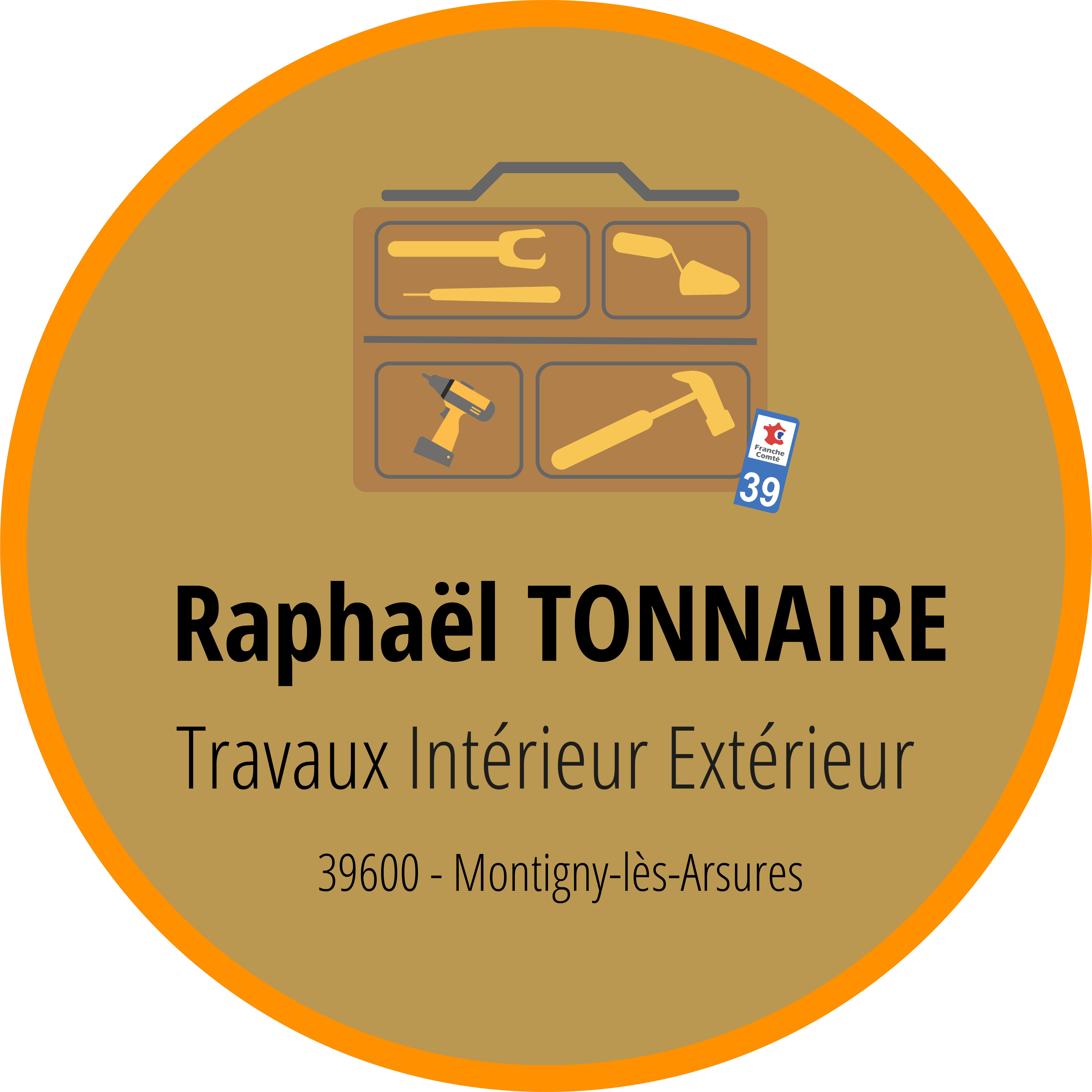 Logo - Raphaël Tonnaire Travaux